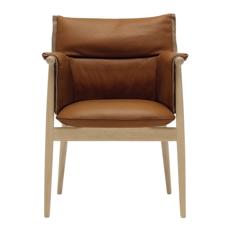 E005 Embrace Stoel - Carl Hansen Bruin Leder