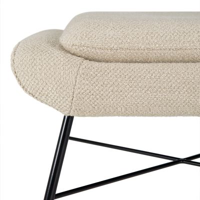 Ethnicraft - Barrow Voetenbank Off-White