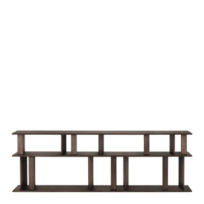 Ethnicraft - Block Sofa Console Varnished Mahogany - Espresso Matte