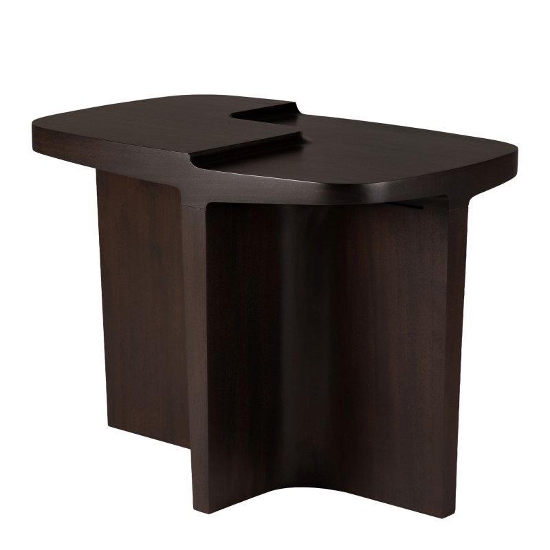 Ethnicraft - Brutalist Bijzettafel - Ethnicraft Bruin