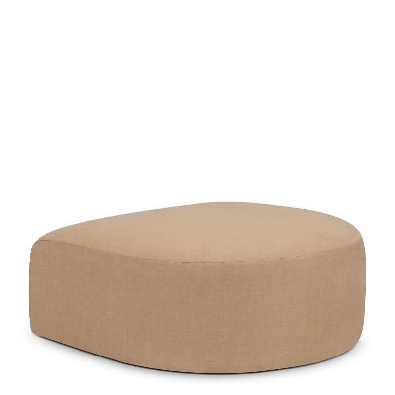 Ethnicraft - Bulky Bank Hocker Halve Cirkel
