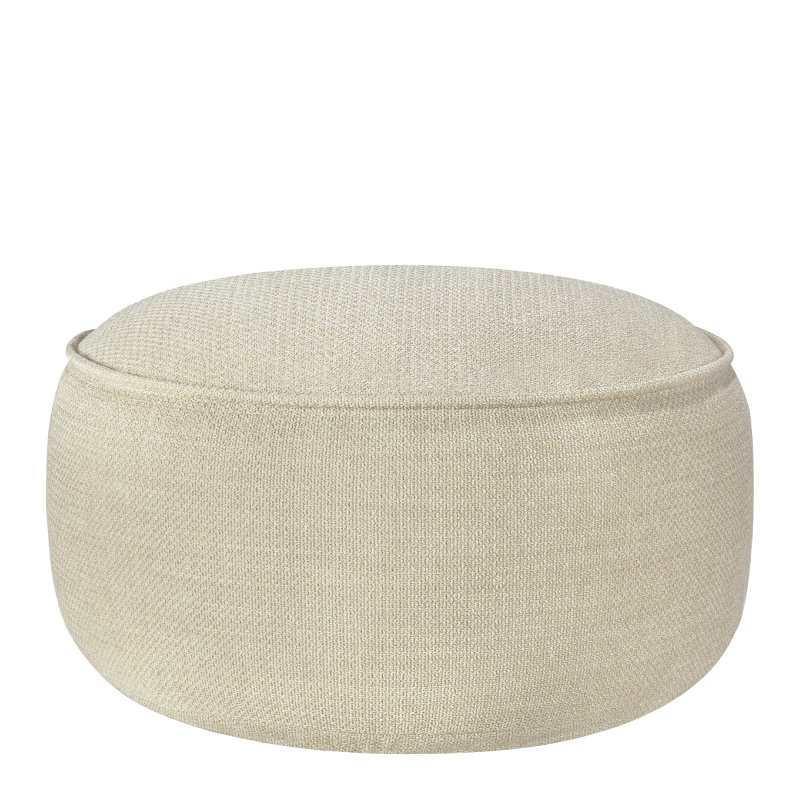 Ethnicraft Donut Outdoor Poef Naturel 80 cm.
