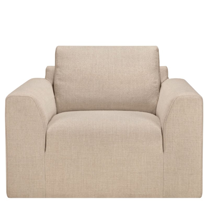 Ethnicraft - Ease Lounge Chair Leche Fabric