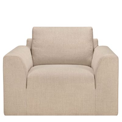 Ethnicraft - Ease Lounge Chair Leche Fabric