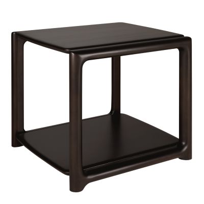 Ethnicraft - Eda Bijzettafel Mahogany Rose Brown - Ethnicraft Bruin Hout