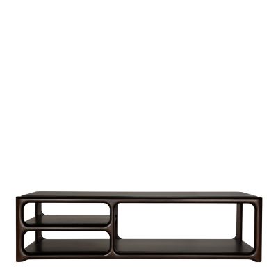 Ethnicraft - Eda Salontafel Mahogany Rose Brown b. 150 - l. 60 - h. 40 cm. - Ethnicraft Bruin Hout