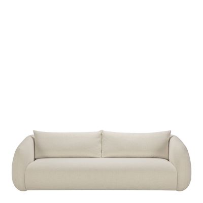 Ethnicraft - Figur 3-zits Bank Chalk Fabric