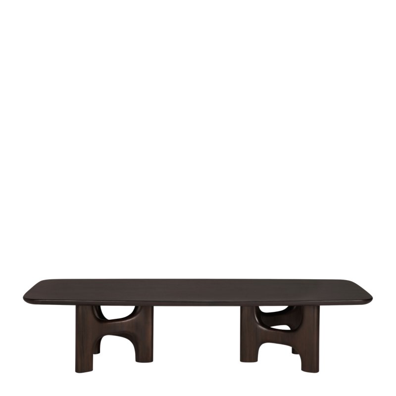 Ethnicraft - Flow Salontafel Mahogany - Ethnicraft Bruin