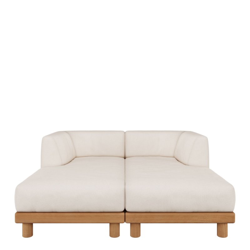 Ethnicraft - Monocle Outdoor Modulaire Bank - Set 10