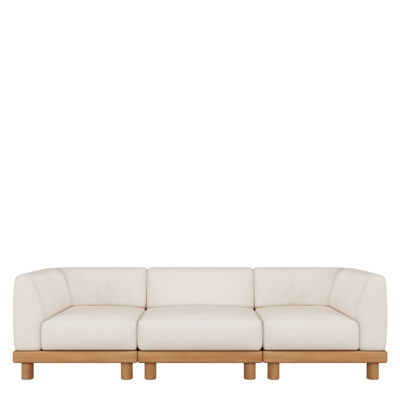 Ethnicraft - Monocle Outdoor Modulaire Bank - Set 4