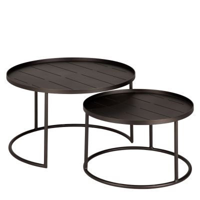 Ethnicraft - Outdoor Tray Coffee Table Set