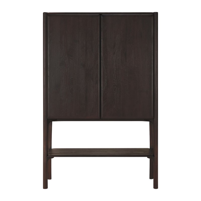 Ethnicraft - PI Opbergkast Varnished Teak Dark Brown