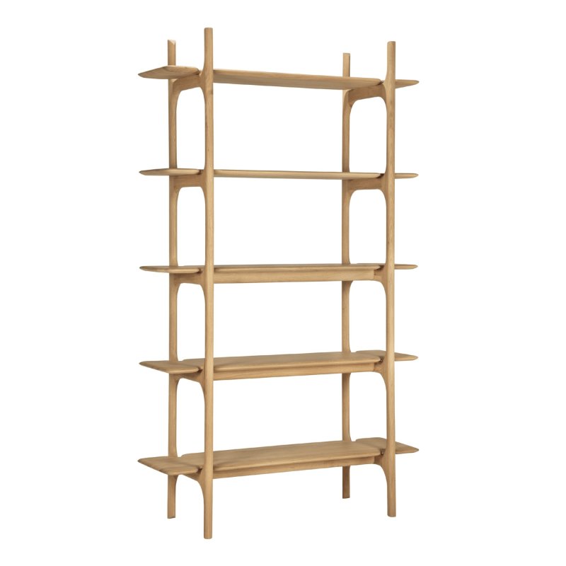 Ethnicraft - PI Rack Boekenkast Eiken 5 Shelves