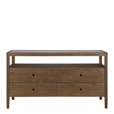 Ethnicraft - Spindle Dressoir Teak 4 Lades