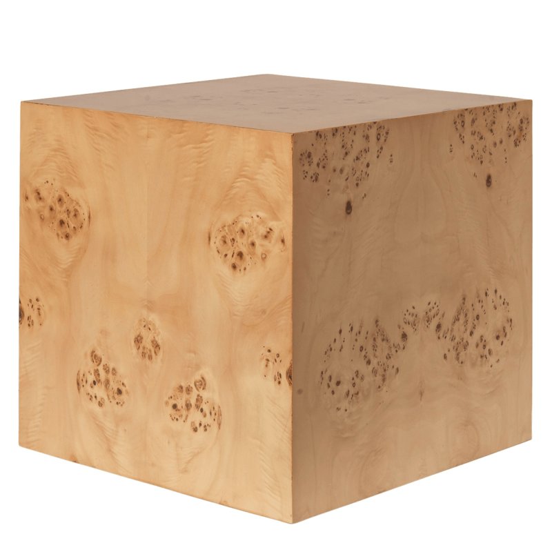 Ferm Living - Burl Cube Bijzettafel