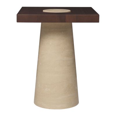 Ferm Living - Grova Bijzettafel Travertine