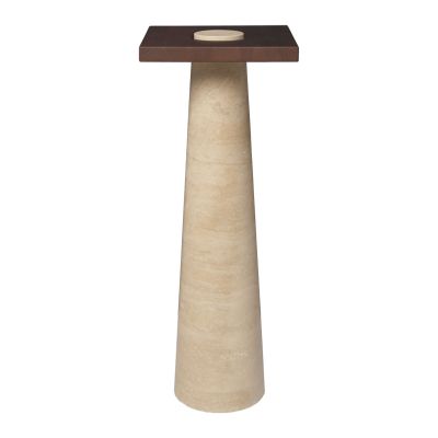 Ferm Living - Grova Pedestal Travertine