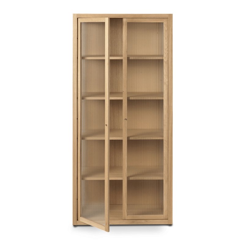 Ferm Living - Reed Vitrinekast Eiken