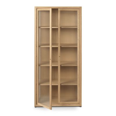 Ferm Living - Reed Vitrinekast Eiken