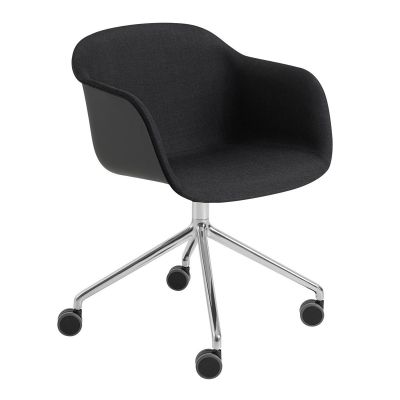 Fiber Armchair - Front Upholstered