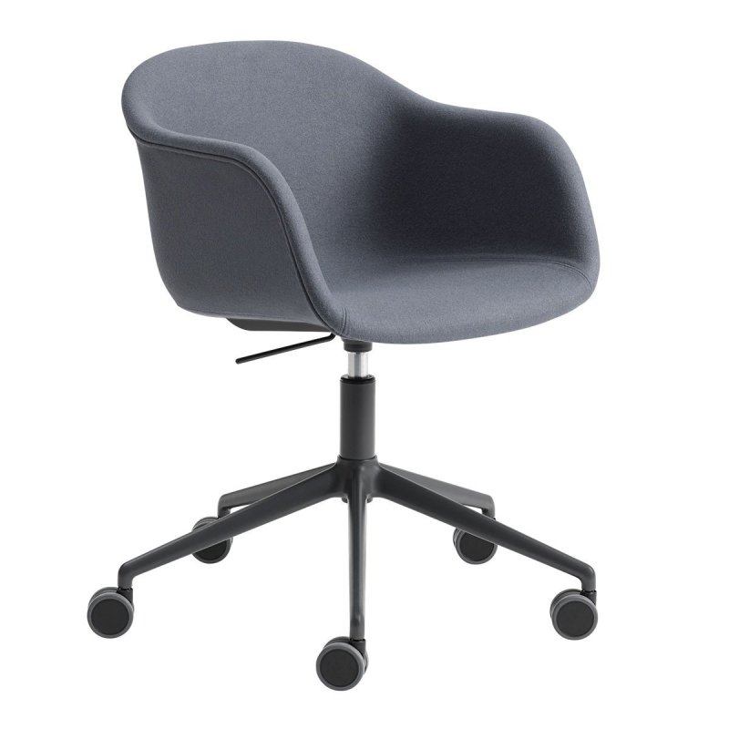 Fiber Armchair - Muuto Grijs Stof