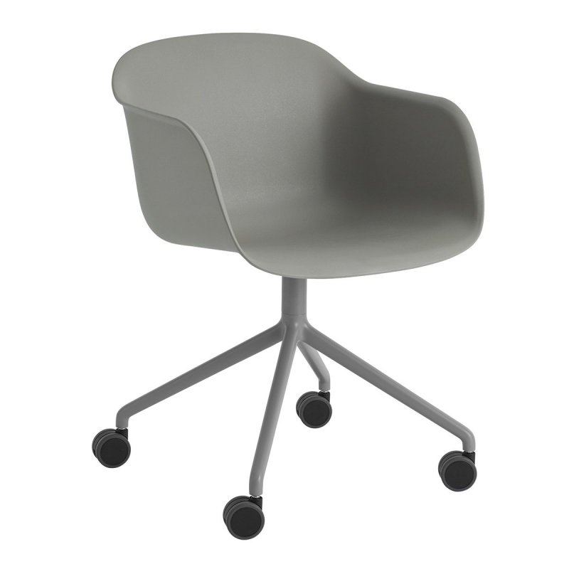 Fiber Armchair - Muuto Groen Kunststof