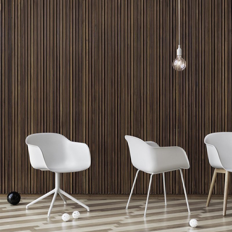 Fiber Chair - Wit - Muuto Wit Kunststof