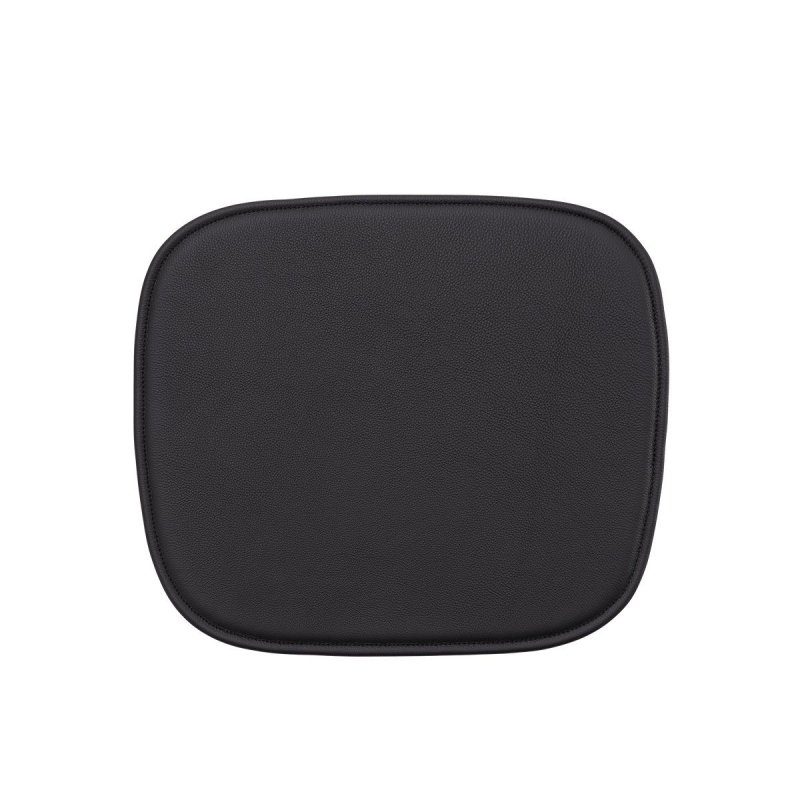 Fiber Chair Zitkussen - Muuto Zwart Leder