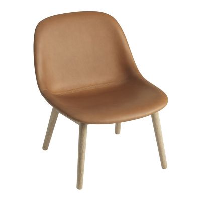 Fiber Fauteuil - Houten Onderstel