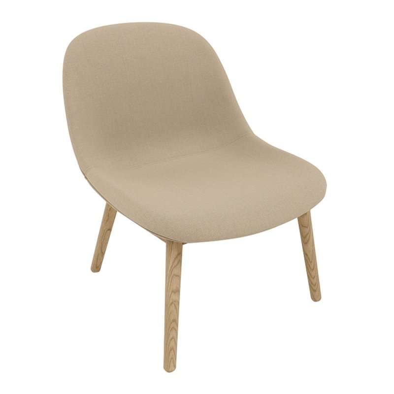 Fiber Fauteuil - Houten Onderstel