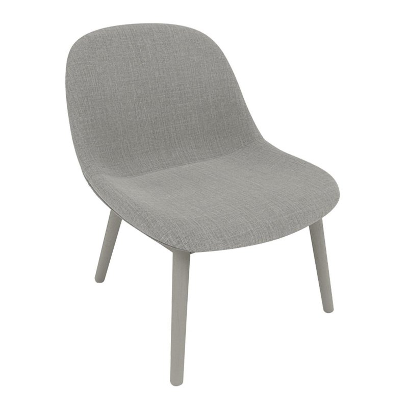 Fiber Fauteuil - Houten Onderstel