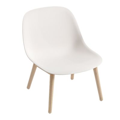 Fiber Fauteuil - Houten Onderstel