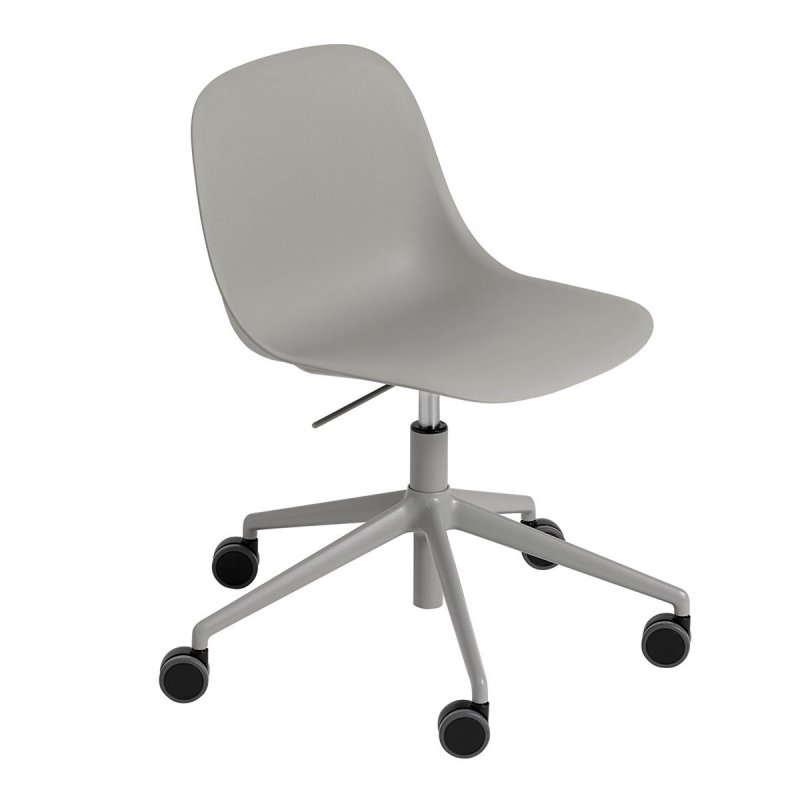Fiber Side Chair - Muuto Grijs Kunststof
