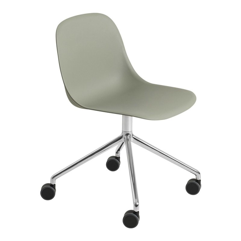 Fiber Side Chair - Muuto Groen Kunststof