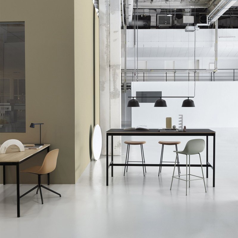 Fiber Side - Muuto Bruin Kunststof