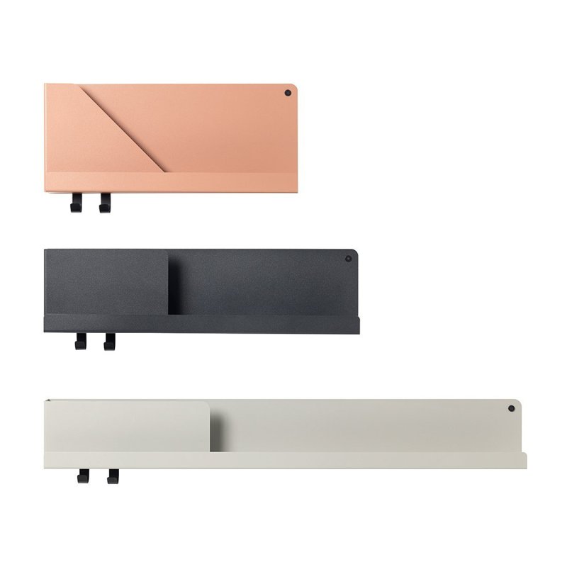 Folded - Zwart - Muuto Zwart Metaal