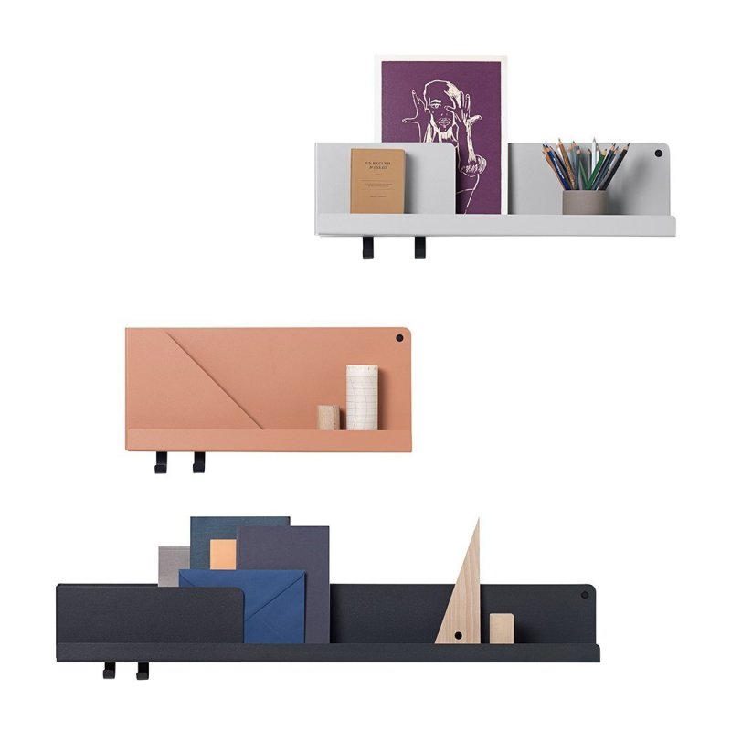 Folded - Zwart - Muuto Zwart Metaal