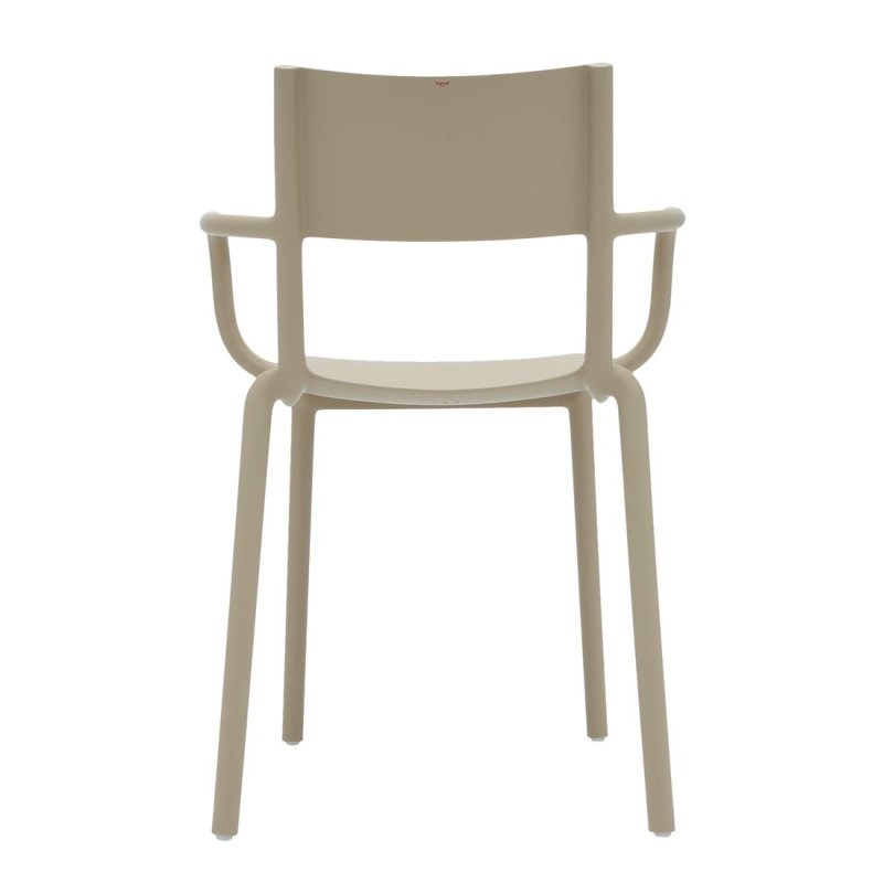 Generic A Stoel - Kartell Creme Kunststof