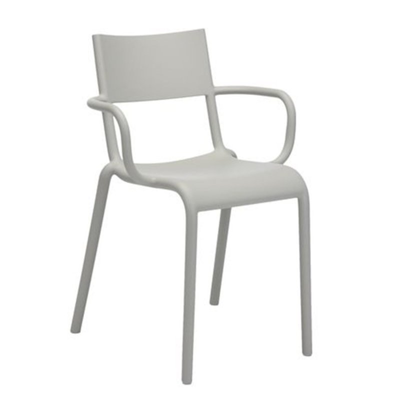 Generic A Stoel - Kartell Grijs Kunststof