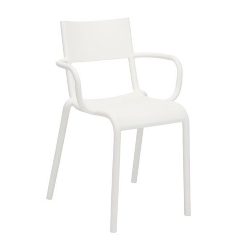 Generic A Stoel - Kartell Wit Kunststof