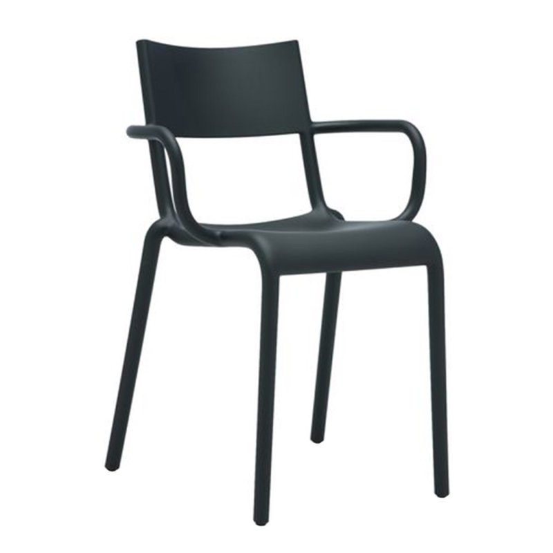 Generic A Stoel - Kartell Zwart Kunststof