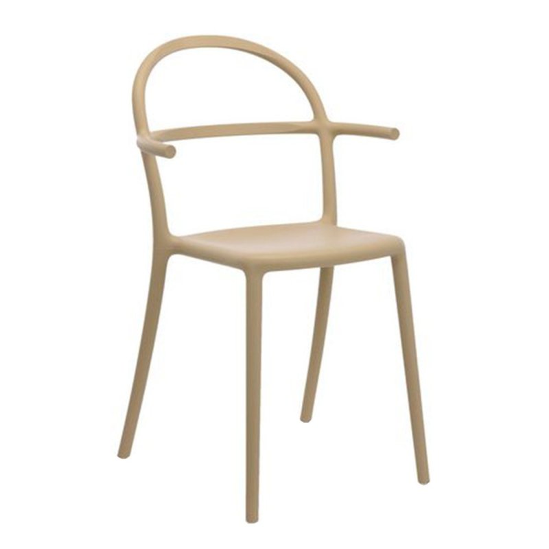 Generic C Stoel - Kartell Bruin Kunststof