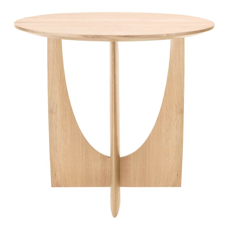 Geometric Bijzettafel - Ethnicraft Bruin Hout