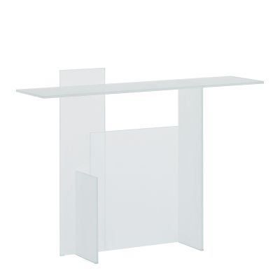 Glas Italia - Kazimir Console Cristallo Acidato Bifacciale Extralight