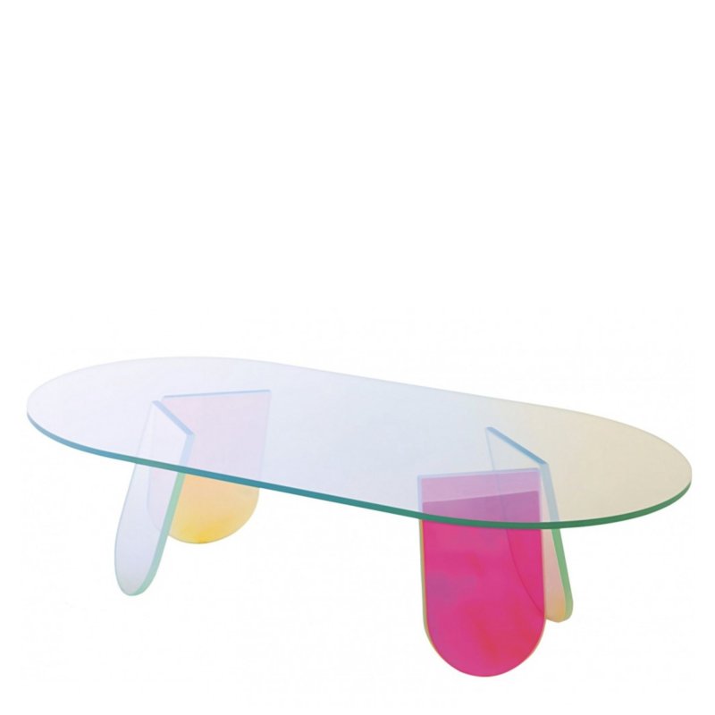Glas Italia - Shimmer Coffee Table Salontafel 120 x 65 cm.