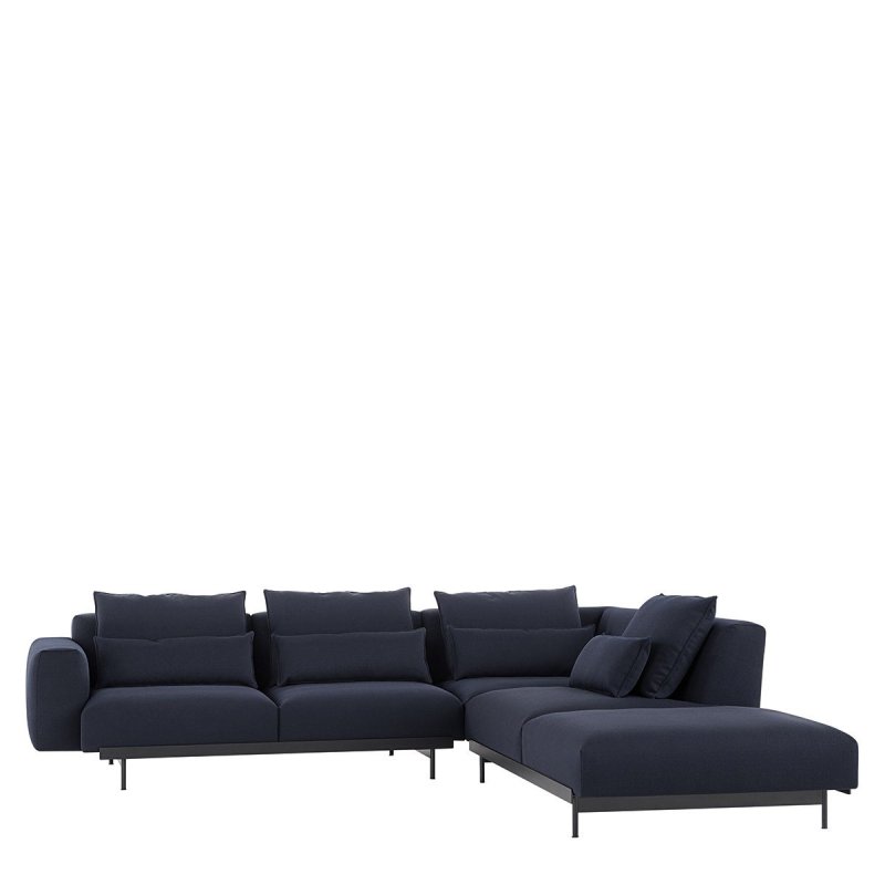 In Situ Hoekbank Rechts - b.287 x d.287 x h.70 cm.