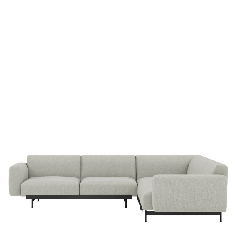 In Situ Hoekbank Rechts - b. 287 x d. 287 x h. 70 cm.