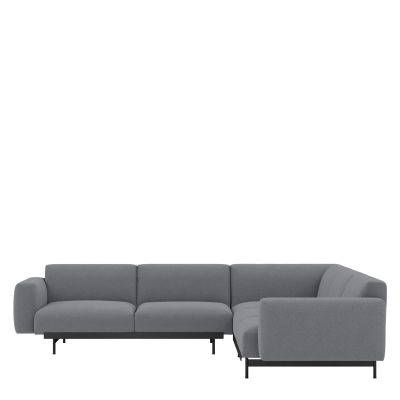 In Situ Hoekbank Rechts - b. 287 x d. 287 x h. 70 cm.
