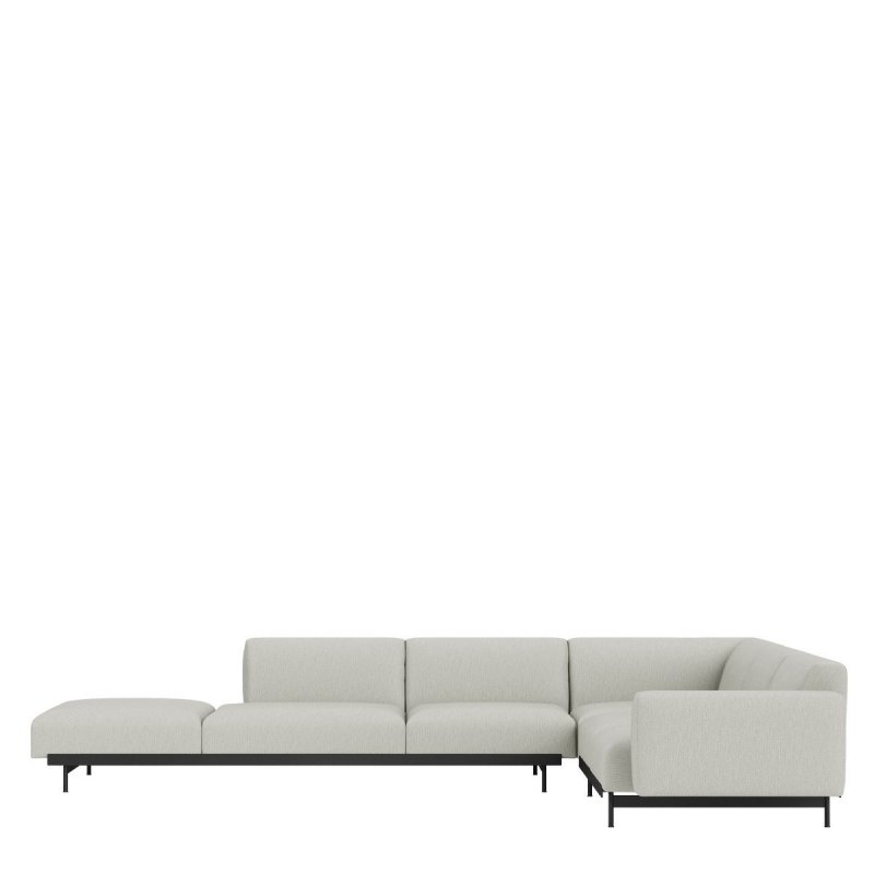 In Situ Hoekbank Rechts - b. 368 x d. 287 x h. 70 cm.