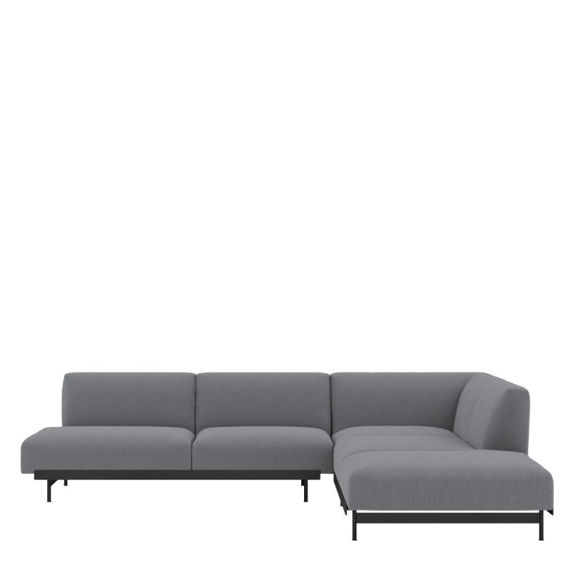 In Situ Hoekbank Rechts - b. 368 x d. 287 x h. 70 cm.